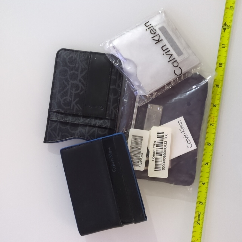 Calvin Klein wallet card holder pouch collection